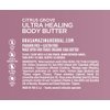 Ultra Healing Body Butter, Intensive Moisturizer For Dry Skin, Marjoram & Bergamot Essential Oil, Ora’s Amazing Herbal, 2 oz, Citrus Grove Scent