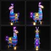 Rorliny LED Lighting Kit Compatible with Lego Fortnite Supply Llama 77071 (No Lego Models), Creative Light Set Compatible with Lego 77071