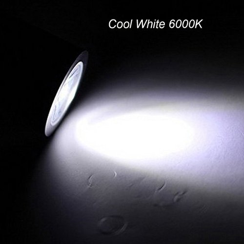 WeFoonLo 3W Wall Mounted Reading Light Flexible Gooseneck LED Sconce Lamp with Plug & Switch for Bedroom, Office, Workbench, Studio (01 Black Cool)