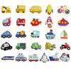 WISESTAR 26PCS Transports Rubber Fridge Magnets for Kids- Aircraft, Boat, Vehicle, Car Refrigerator Magnet for Whiteboard - Educational Toy Tool School Prize Birthday Gift- Kids Over 6 Years