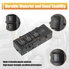 X AUTOHAUX 4 Wheel Drive Switch Without AUTO Button for Chevy Silverado Sierra 1500 2500 3500 Pickup Avalanche Suburban Tahoe Yukon 2001-2002 Replaces 19168769 15067877