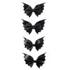4Pcs Bat Hair Bow Clips for Girls Women Halloween Costume Hair Accessories Party Decorations