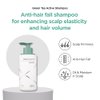 AMOS PROFESSIONAL Green Tea Active Shampoo l Anti-Aging for Fine, Thinning Hair | Protects Scalp & Volumizing Hair | Clinically Proven, 16.9 fl.oz