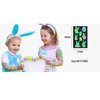 Easter Luminous Temporary Tattoos Stickers for Kids，Glow Easter Decoration Party Supplies Favors， Easter Eggs Chicken Tattoo Sticker, Basket Stuffers Hunt for teens girls babies adults