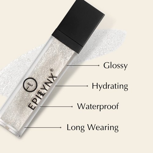 EPILYNX by Dr. Liia Vegan Glitter & Matte Liquid Lip Gloss - Moisturizing Formula for Hydration and Long Lasting Wear - Cruelty Free, Paraben Free, Gluten Free - Gloss, Funfetti