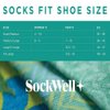 Sockwell Women's Sport Ease Bunion Relief Sock, Grey - M/L