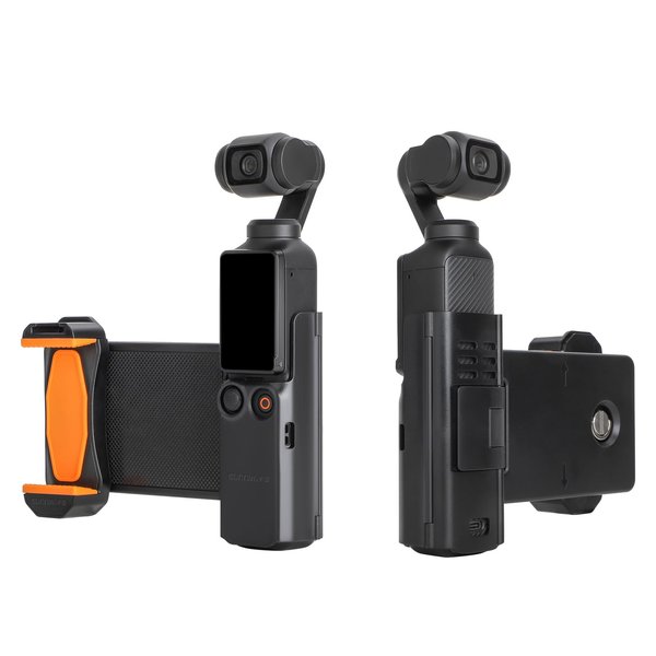 LIBOQIAO Phone Holder with 1/4”Thread Screw Compatible with DJI OSMO Pocket 3,Microphone Tripod Expansion Mount Extension Adapter for DJI Osmo Pocket 3 Accessories