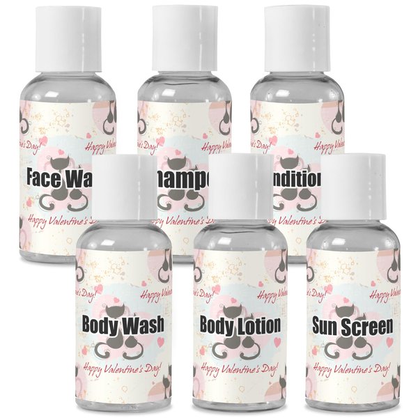 YouCustomizeIt Personalized Cats in Love Travel Bottles