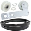 Lifetime 279640 & W10837240 & 661570 Dryer Idler Pulley Kit and Dryer Drum Belt by Seentech – Compatible with Whirlpool May-tag Kenmore Dryers – Replaces: 661570VP 661570V PS11726337 W10547290