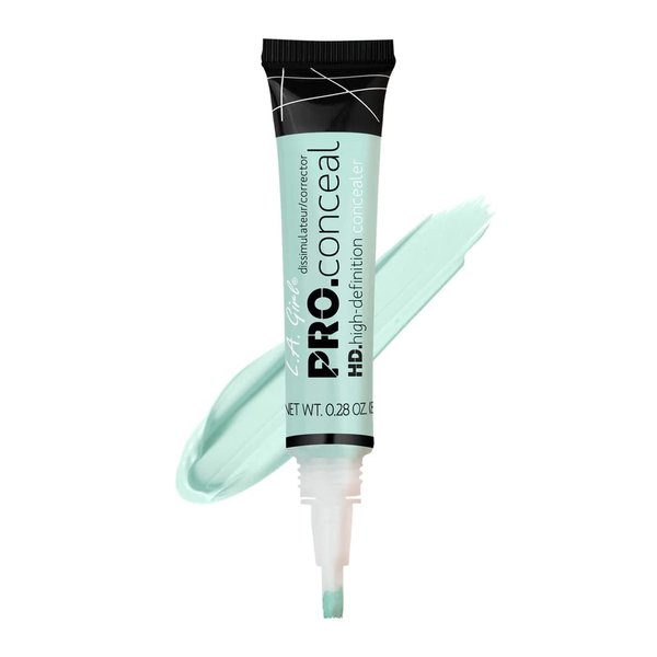 L.A. Girl Mint Corrector, 0.28 Oz, Neutralizes Redness for Fair Skin Tones