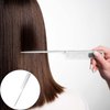 2 PCS Stainless Steel Hair Combs Metal Rat Tail Comb with Metal Pick Flat Top Barber Comb Teasing Pintail Comb Hair Styling Cutting Comb
