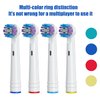 Replacement Toothbrush Heads for Oral-B, 4 Pack Replacement Heads Compatible with Oral B Braun Electric Toothbrush (4 Pack)