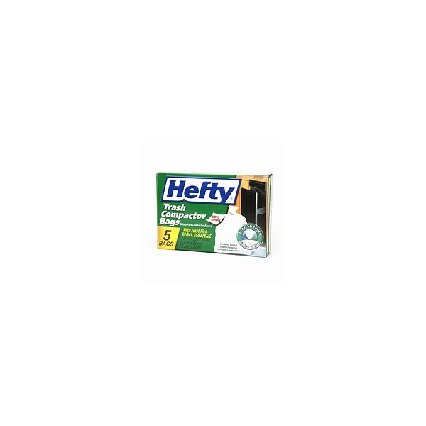 Hefty E21218 Compactor Bags 5Ct2