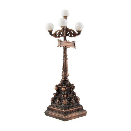 Treasure Gurus 1:24 Scale Model Miniature 5 Lamp Post Diorama Accessory Metal Pencil Sharpener