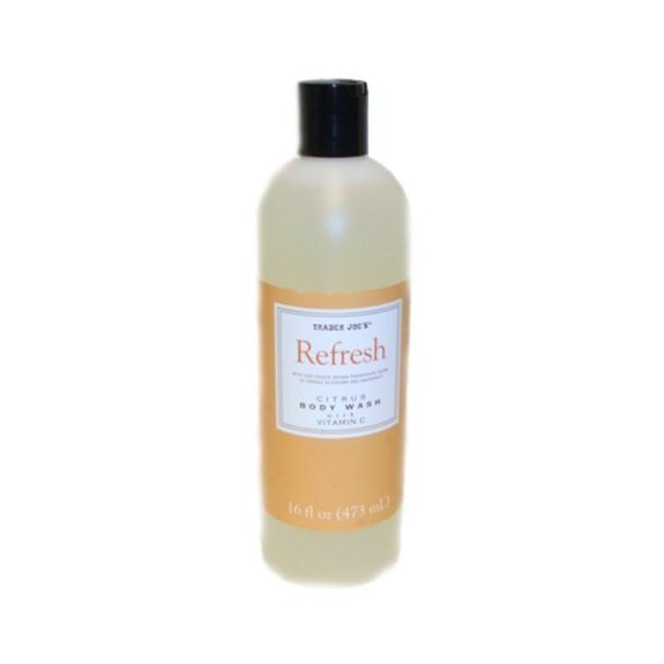 Trader Joe's Refresh Citrus Body Wash with Vitamin C - Cruelty Free, 16 Fl Oz (473 mL)