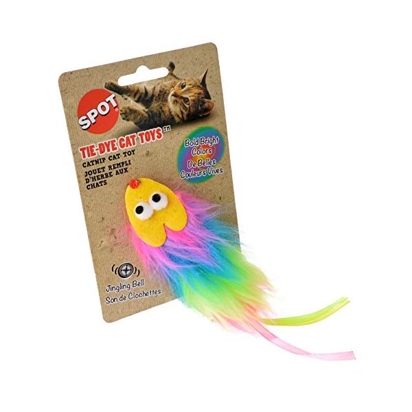 Tie Dye Plush Cat Toy
