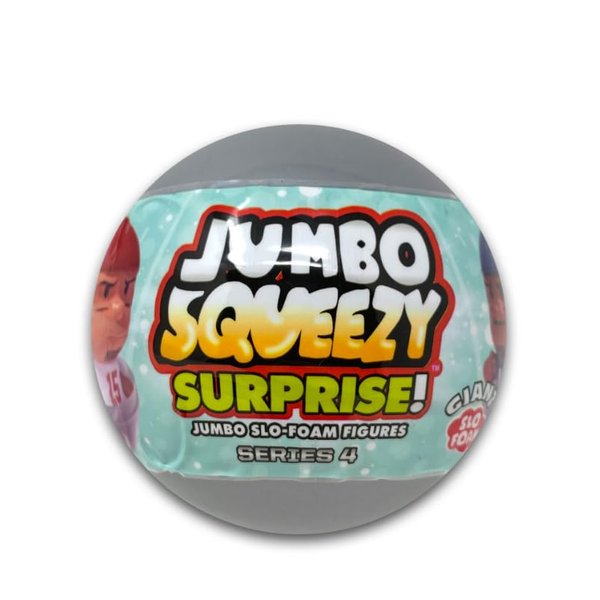 Party Animal 1 NFL Football Series 4 Jumbo Squeezy Mate Capsule Blind Pack 4" Slow Rise Foam