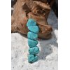 Turquoise Stone French Barrette Hair Clip