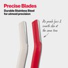 Revlon Dermaplaning Tool, Facial Razor & Hair Removal Tool, High Precision Blade,Smooth & Even Skin, Stainless Steel (Pack of 2)