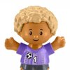 Fisher-Price Replacement Part for Collectible Little People Target Run Dollhouse Playset HXX97 - Replacement Little Boy in Purple Soccer Shirt Figure