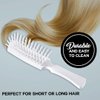 Fuller Brush Nylon Professional Hairbrush - Firm Bristled Pro Hair Brush For Styling Extension, Wigs & Natural Fine Hair - Anti Frizz Styler For Men & Women