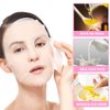 Cayanmydery 100 Pieces Compressed Facial Mask Sheet Beauty DIY Disposable Mask Paper Natural Cotton Skin Care Wrapped Masks for Home,Travel