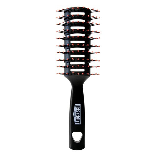 Uppercut Deluxe Vent Brush, Maximum Airflow Vents, Ideal for Medium to Long Hair, Dry and Style Hair Brush