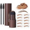 ZBJBinCH Eyebrow Powder Stamp Kit Professional Eyebrow Stamps Stencil Kit Waterproof All in 1 Brow Stamp and Shaping Kit for Women Girls Artists