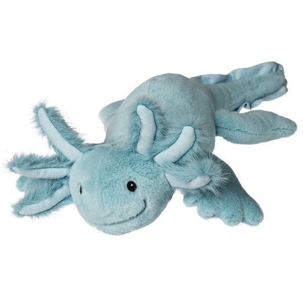 Mary Meyer Axolotl Stuffed Animal Soft Toy, 14-Inches, Blue Wiggles