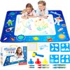 Generic Water Doodle Mat 40 x 32 Inches Magic Painting Writing Coloring Doodle Drawing Mat Toy for Kids Toddler,Educational Toys for 3 4 5 6 7 8 Years Old Birthday Gifts
