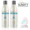 Iden Bee Propolis VOLUME THERAPY Shampoo & Conditioner DUO Set (with Sleek Compact Mirror) (10.1 oz / 300 ml - DUO Kit)
