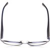Foster Grant Isa Reading Glasses, Navy Blue/Transparent, 59 mm