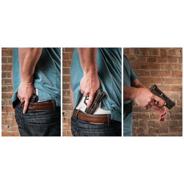 Belt Clip, Fits S&W M&P, Ambidextrous, Black Finish