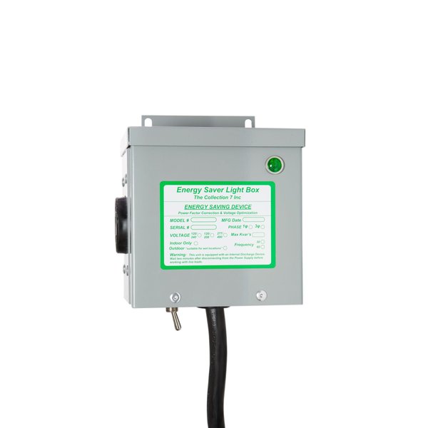 Home Mobile Surge Protector Residential Dryer Unit 4 Prong 1050 AMP Energy Saver Box KVAR