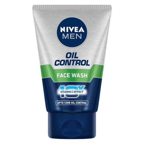 Nivea Men Oil Control Face Wash (10X Whitening), 100Gm 100Ml