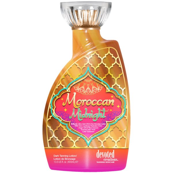 Devoted Creations Moroccan Midnight Ultra Dark Natural Bronzer Tanning Lotion 13.5 oz