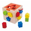 Fat Brain Toys Take-Along Shape Sorter - Wooden Montessori Learning Toy, 12 mos+