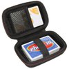 Maoershan Hard Travel Protective Casling Case for UNO Classic Card Game/Mattel Phase 10 Card Game/Hoyle Waterproof Clear Playing Cards(Only Case)