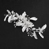 Sliver Leaf Headpiece Bridal Hair Clips Bride Comb Hair Accessories Wedding Tiara Bridal Headpiece