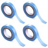Sacubee 4 Rolls Lace Front Wig Tape Waterproof Strong Adhesive Double Sided Lace Wigs Tape Lace Front Support Tapes Hairpiece Tapes Double Sided Strip Toupee Tapes for Wig Hair Extension