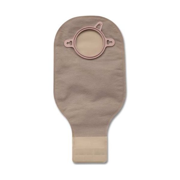 Hollister 18133 New Image 2-Piece 12” Drainable Ostomy Pouch, Red Color ...