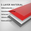 SWRT DOT-C2 Reflective Tape 2 Inch x 160 Feet Red White Reflective Tape Outdoor Waterproof Conspicuity Strong Adhesive Reflector Tape Warning Safety Reflective Tape for Vehicles Trailers Boats Signs