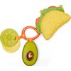 Fisher-Price Baby Toys Taco Tuesday Set, 3 Pretend Food Rattle & Sensory Activities for Newborns​ Ages 3+ Months