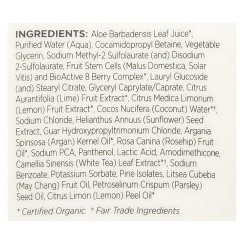 Andalou Naturals Shower Gel, Citrus Verbena Uplifting - 8.5 Fl Oz