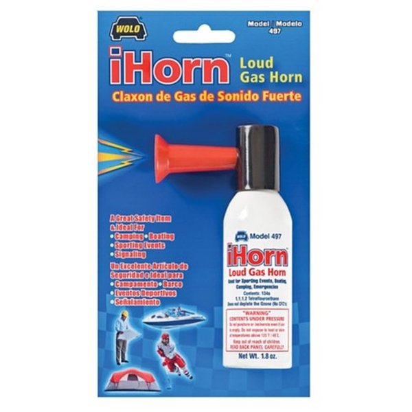 Wolo 497 iHorn Mini Hand Held Gas Horn