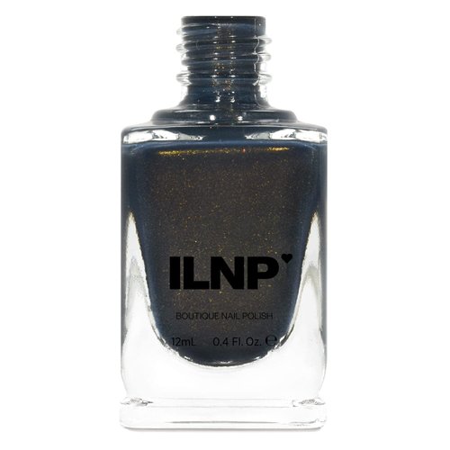ILNP The Boulevard - Slate Grey Shimmer Nail Polish