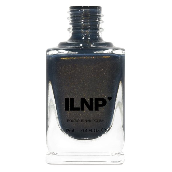 ILNP The Boulevard - Slate Grey Shimmer Nail Polish