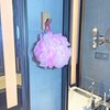 Bath Sponge Shower Loofahs Balls 75g/PCS for Body Wash Bathroom Men Women- Set of 4 Flower Color