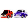 Little Tikes Crazy Fast Cars 2 Count (Pack of 1) Muscle Movers, Muscle Car Themed Pullback Toy Vehicles Goes up to 50 ft