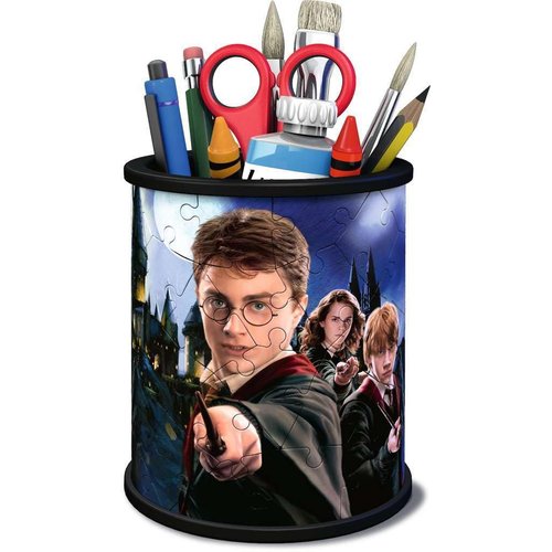 Ravensburger Harry Potter Pencil Cup 3D Puzzle for Kids - Every Piece is Unique, Pieces Fit Together Perfectly